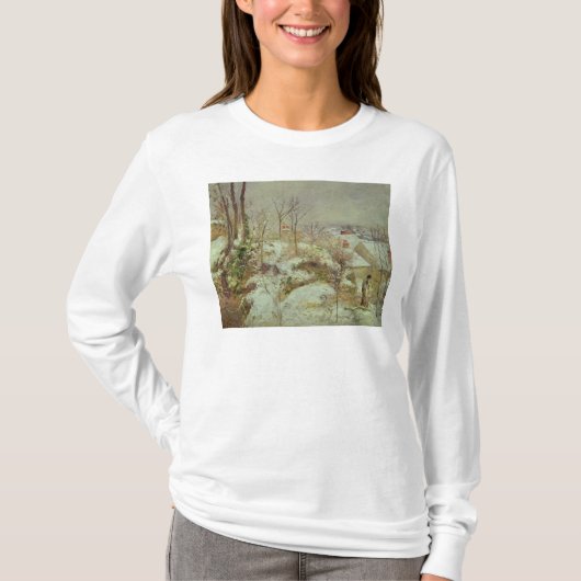 sneeuwscène t-shirt (Voorkant)