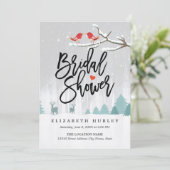 Sneeuwscene Vrijgezellenfeest Winter Weddenschap Kaart (Staand voorkant)