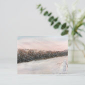 SNEEUWSCHAPEN POSTKAART (Staand voorkant)