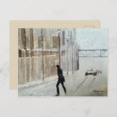 SNEEUWSCHAPEN POSTKAART (Voorkant / Achterkant)