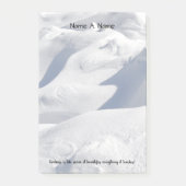 Sneeuwschijven en schaduwfoto's post-it® notes (Voorkant)