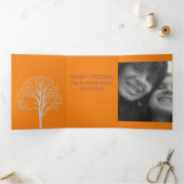 Sneeuwschilderij Waterverf Drieluik Wenskaart (Binnen)