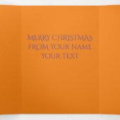 Sneeuwschilderij Waterverf Drieluik Wenskaart (Binnenkant midden)