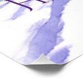 Sneeuwschilderij Waterverf Foto Afdruk (Hoek)