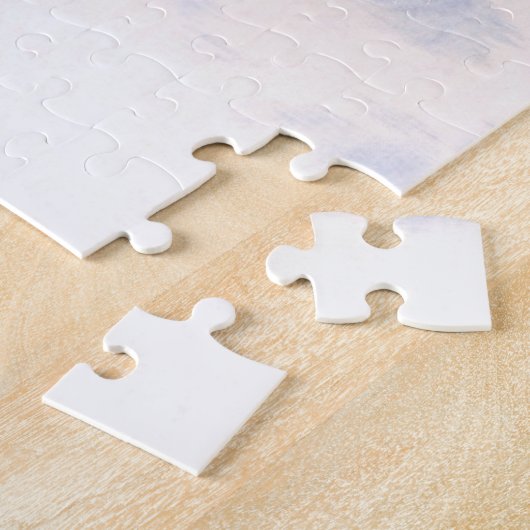 Sneeuwschilderij Waterverf Legpuzzel (Zijkant)