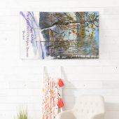 Sneeuwschilderij Waterverf Spandoek (Insitu)