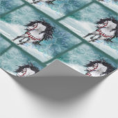 Sneeuwschoeisel Verpakkingspapier Cadeaupapier (Hoek)