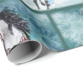 Sneeuwschoeisel Verpakkingspapier Cadeaupapier (Rol Hoek)