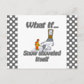 Sneeuwschoen Briefkaart (Voorkant)