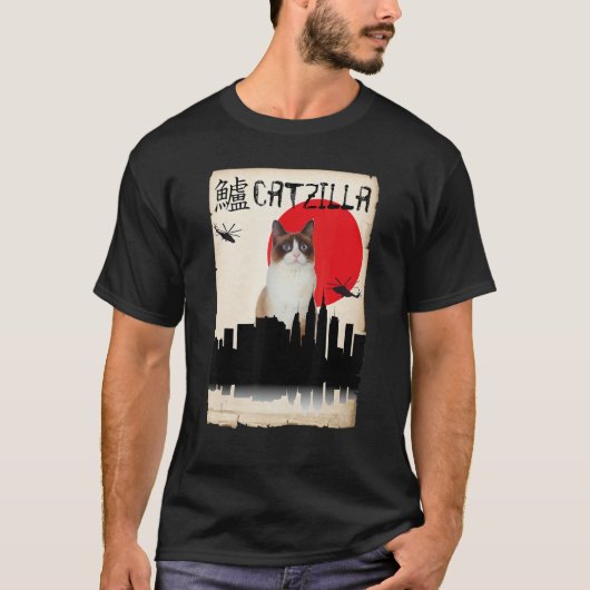 Sneeuwschoen Catzilla 1 T-shirt (Voorkant)