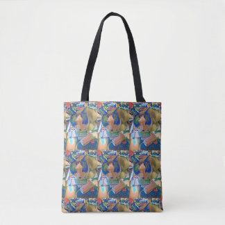 sneeuwschoen, kat tote bag