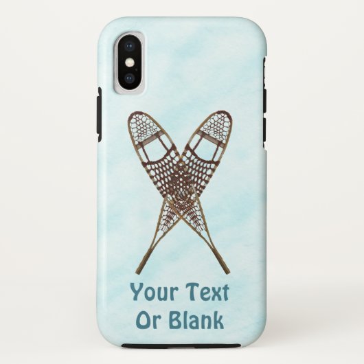 sneeuwschoen op sneeuw Case-Mate iPhone case (Achterkant)