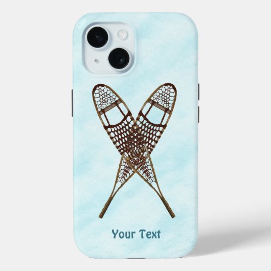 sneeuwschoen op sneeuw Case-Mate iPhone case (Achterkant)