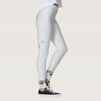 Sneeuwschoen Siamese Kat Prints Maureen Girard Hui Leggings
