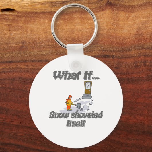 Sneeuwschoen Sleutelhanger (Voorkant)