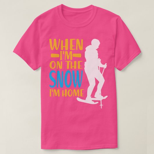 Sneeuwschoen Wandelen 1 T-shirt (Design voorkant)