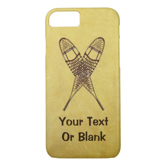 Sneeuwschoenen Case-Mate iPhone Case (Achterkant)