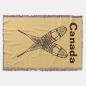 Sneeuwschoenen Deken (Voorkant)