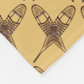 Sneeuwschoenen Fleece Deken (Hoek)