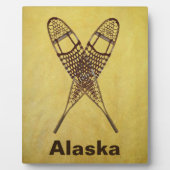 Sneeuwschoenen Fotoplaat (Voorkant)