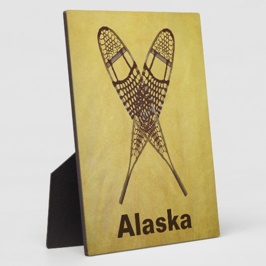 Sneeuwschoenen Fotoplaat (Zijkant)