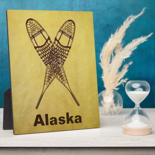 Sneeuwschoenen Fotoplaat (Zijkant)