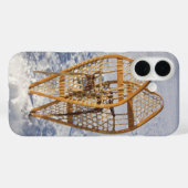Sneeuwschoenen in sneeuw Case-Mate iPhone case (Achterkant (horizontaal))