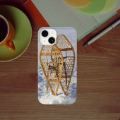 Sneeuwschoenen in sneeuw Case-Mate iPhone case