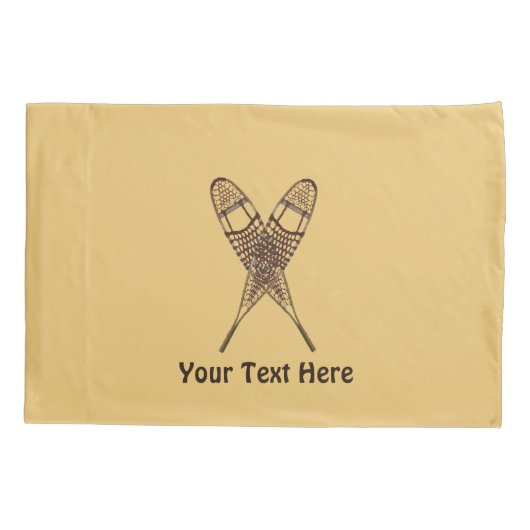 Sneeuwschoenen Kussensloop (Achterkant)