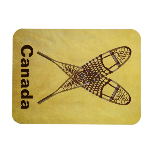 Sneeuwschoenen Magneet (Horizontaal)