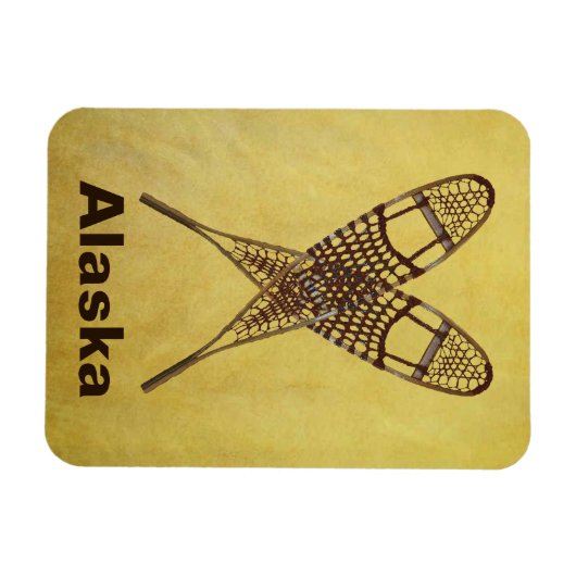 Sneeuwschoenen Magneet (Horizontaal)