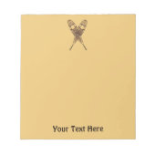 Sneeuwschoenen Notitieblok (Voorkant)