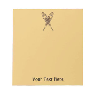 Sneeuwschoenen Notitieblok