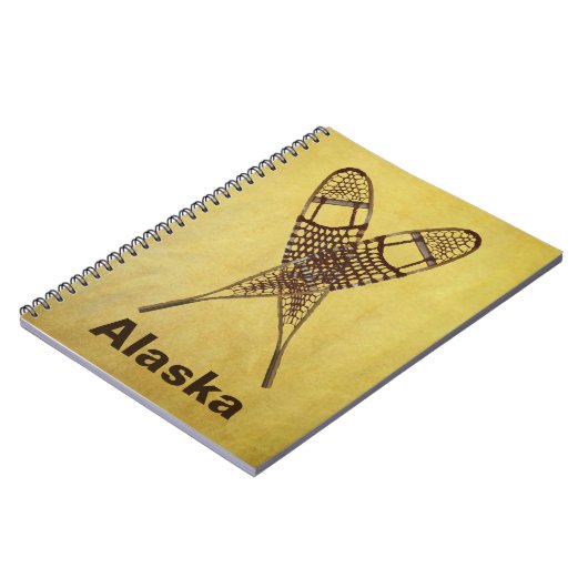 Sneeuwschoenen Notitieboek (Linkerzijde)