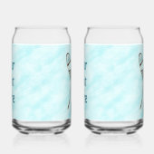 Sneeuwschoenen op oud papier blikvorm glas (Rechts)