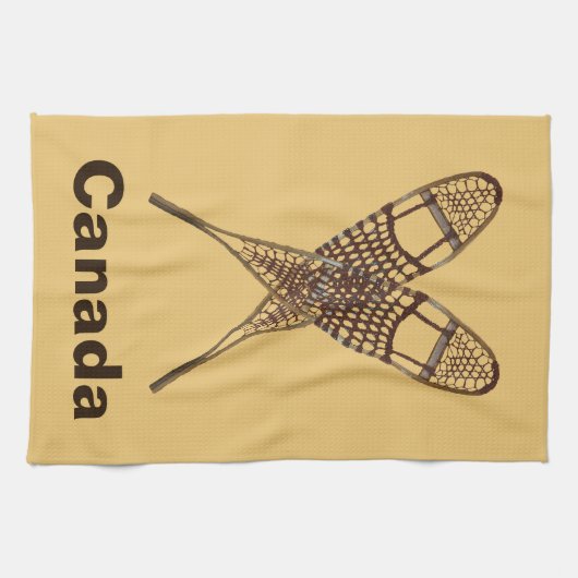 Sneeuwschoenen Theedoek (Horizontaal)