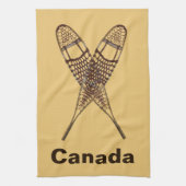 Sneeuwschoenen Theedoek (Verticaal)