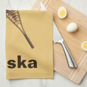 Sneeuwschoenen Theedoek (Quarter Fold)