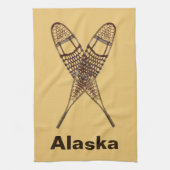 Sneeuwschoenen Theedoek (Verticaal)