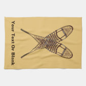 Sneeuwschoenen Theedoek (Horizontaal)