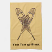 Sneeuwschoenen Theedoek (Verticaal)