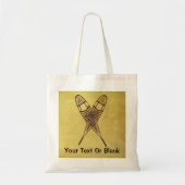 Sneeuwschoenen Tote Bag (Voorkant)