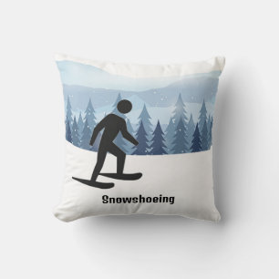 Sneeuwschoenontwerp Kussen