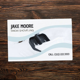 Sneeuwschokken Visitekaartje