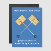 Sneeuwschokkende bedrijven (Voorkant / Achterkant)