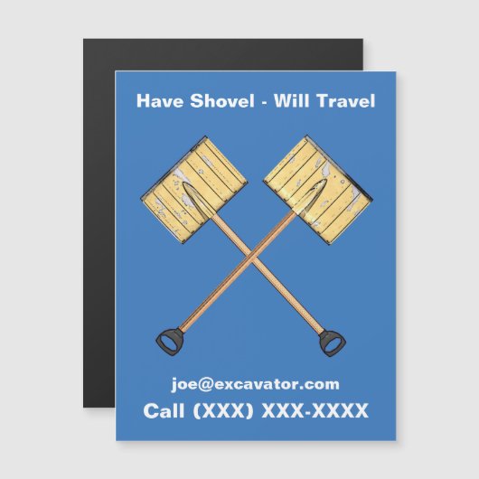 Sneeuwschokkende bedrijven (Voorkant / Achterkant)