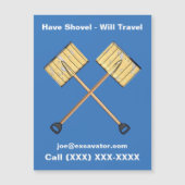 Sneeuwschokkende bedrijven (Voorkant)