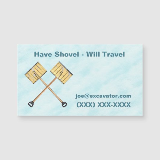 Sneeuwschokkende bedrijven (Voorkant)