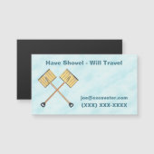 Sneeuwschokkende bedrijven (Voorkant / Achterkant)