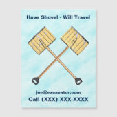 Sneeuwschokkende bedrijven (Voorkant)